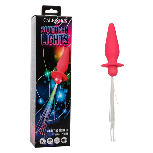 Southern Lights - Vibrating Light Up Anal Probe -  Pink