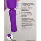 Stella Liquid Silicone Massager - Purple