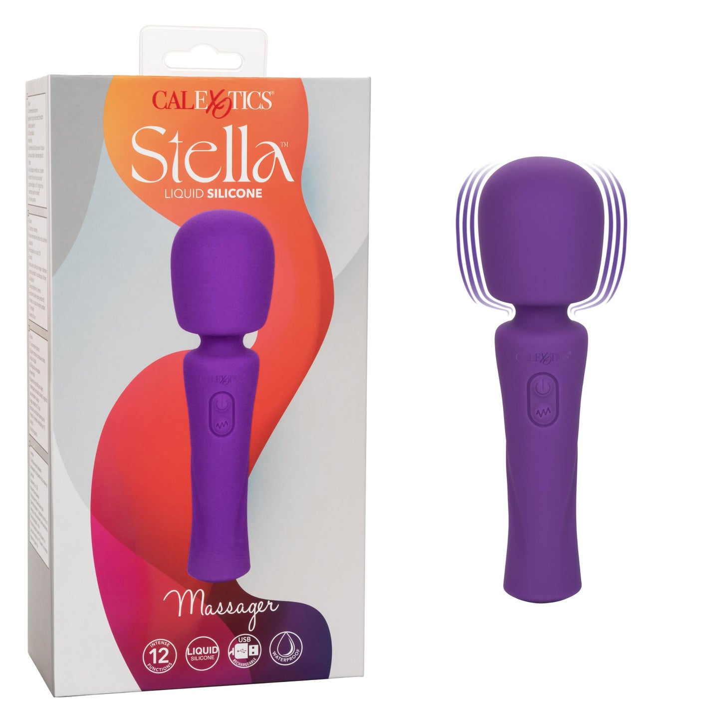 Stella Liquid Silicone Massager - Purple