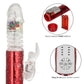 Naughty Bits Cumball Machine Thrusting Jack  Rabbit Vibrator - Red