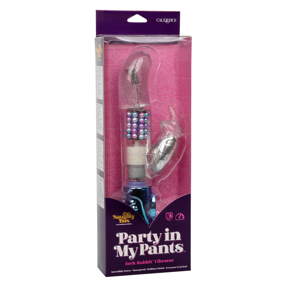 Naughty Bits Party in My Pants Jack Rabbit  Vibrator