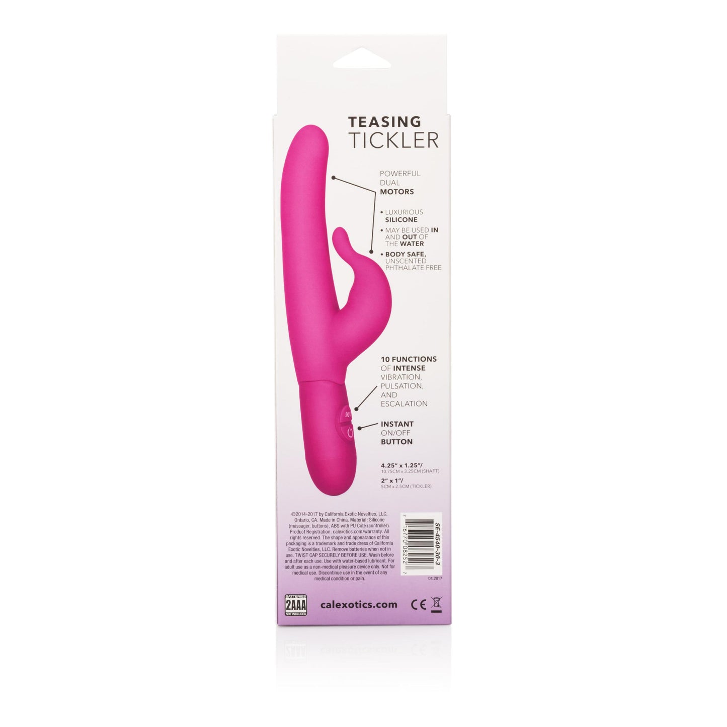 Posh 10 Function Silicone Teaser - Pink