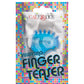 Foil Pack Vibrating Finger Teaser - Blue