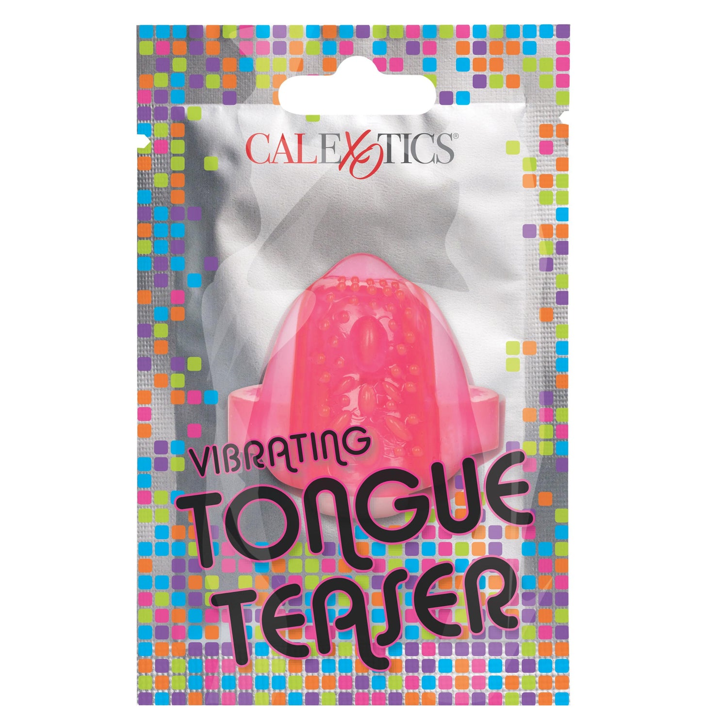 Foil Pack Vibrating Tongue Teaser - Pink