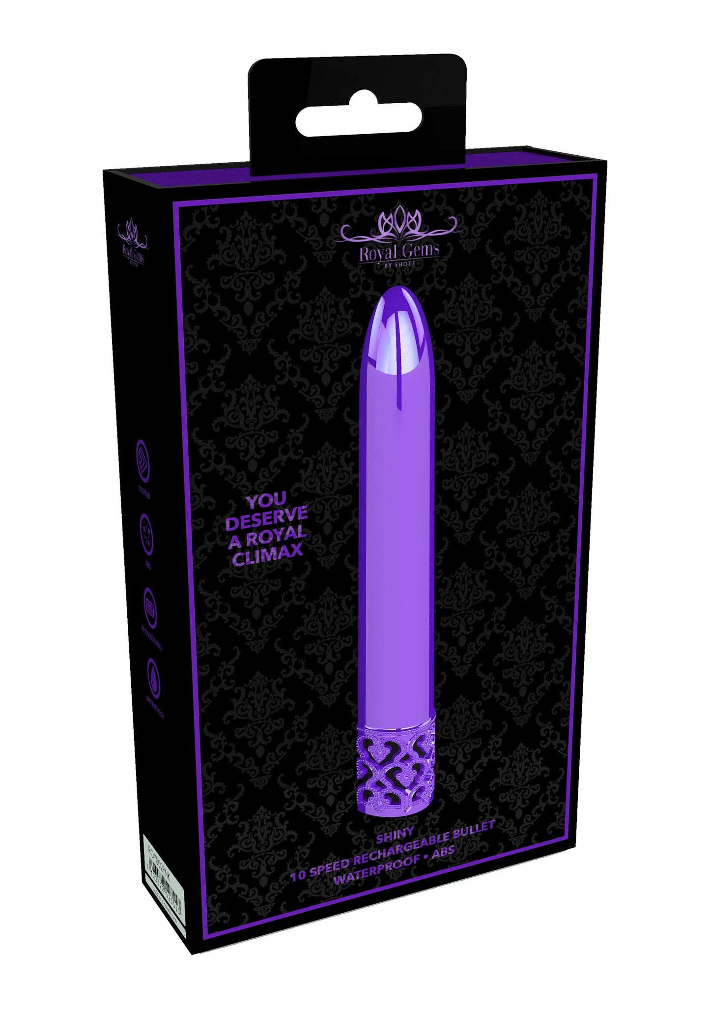 Shiny - Rechargeable Abs Bullet - Purple