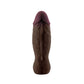 Shaft - Model B 4.3 Inch Liquid Silicone Bullet  Vibrator - Mahogany