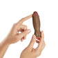 Shaft - Model B 4.3 Inch Liquid Silicone Bullet  Vibrator - Oak