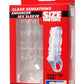 Clear Sensations Enhancer Sex Sleeve