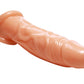 Realistic Flesh Penis Enhancer and Ball Stretcher