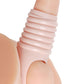 Really Ample Ribbed Penis Enhancer Sheath