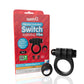 Screaming O Remote Controlled Switch Vibrating  Ring - Black