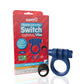 Screaming O Remote Controlled Switch Vibrating  Ring - Blue