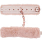 Peaches ‘N Creame Fur Handcuffs - Pink