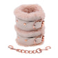 Peaches ‘N Creame Fur Handcuffs - Pink