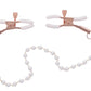 Peaches ‘N Creame Pearl Nipple Clamps - Pink