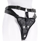 Aurora High Waisted Strap on - Black