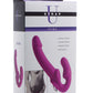 Evoke Vibrating Strapless Silicone Strap-on Dildo