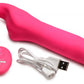 Mighty-Thrust Thrusting and Vibrating Strapless  Strap-on With Remote  - Pink