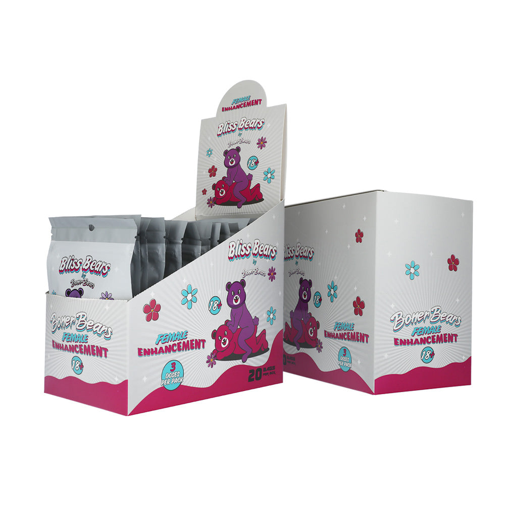Bliss Bears Female Enhancement Gummies (20 Count) - Display - (Net)