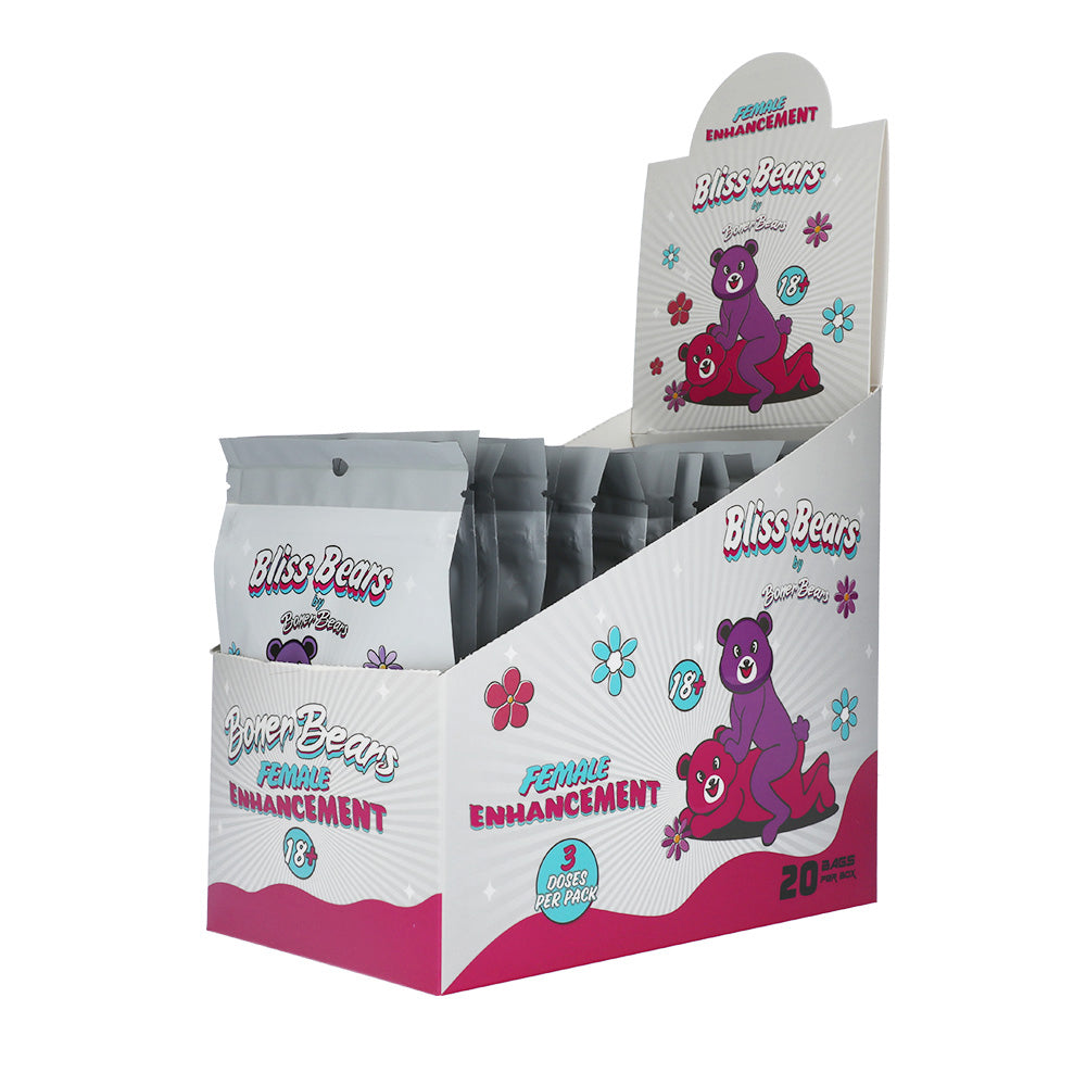 Bliss Bears Female Enhancement Gummies (20 Count) - Display - (Net)
