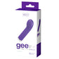 Gee Plus Rechargeable Mini Vibe - Into You Indigo