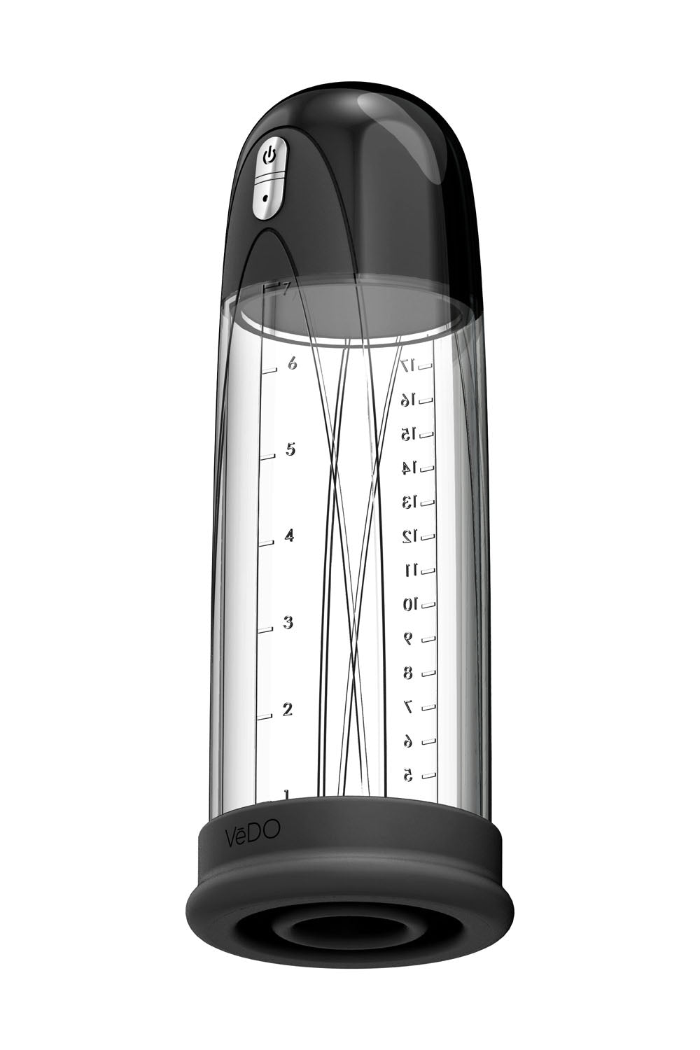 Pump Rechargeable Vacuum Penis - Just Black