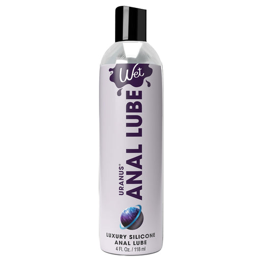 Wet Uranus Anal Lube - Premium Silicone Based  Lubricant 4 Oz