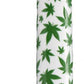 420 Slim Cannabis Leaf Vibe -  White/green