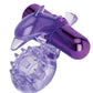 Bodywand Rechargeable Dolphin Ring With Ticklers - Purple