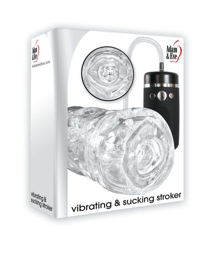 Adam and Eve Vibrating & Vacuum Sucking Stroker