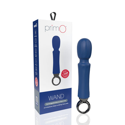 Primo Wand Rechargeable Vibe - Blueberry