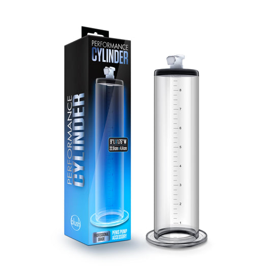 Performance - 9 Inch X 1.75 Inch Penis Pump  Cylinder – Clear