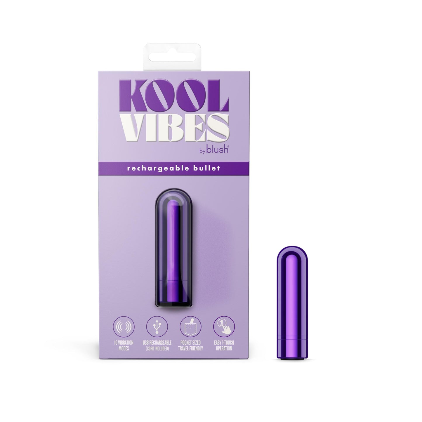 Kool Vibes - Rechargeable Mini Bullet - Grape