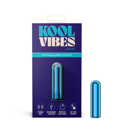 Kool Vibes - Rechargeable Mini Bullet - Blueberry