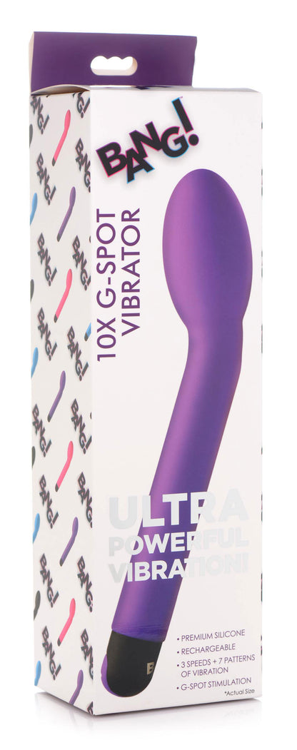 10x G-Spot Vibrator - Purple