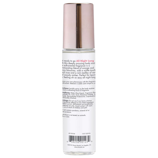 Pheromone Fragrance Mist All Night Long 3.5 Fl. Oz.