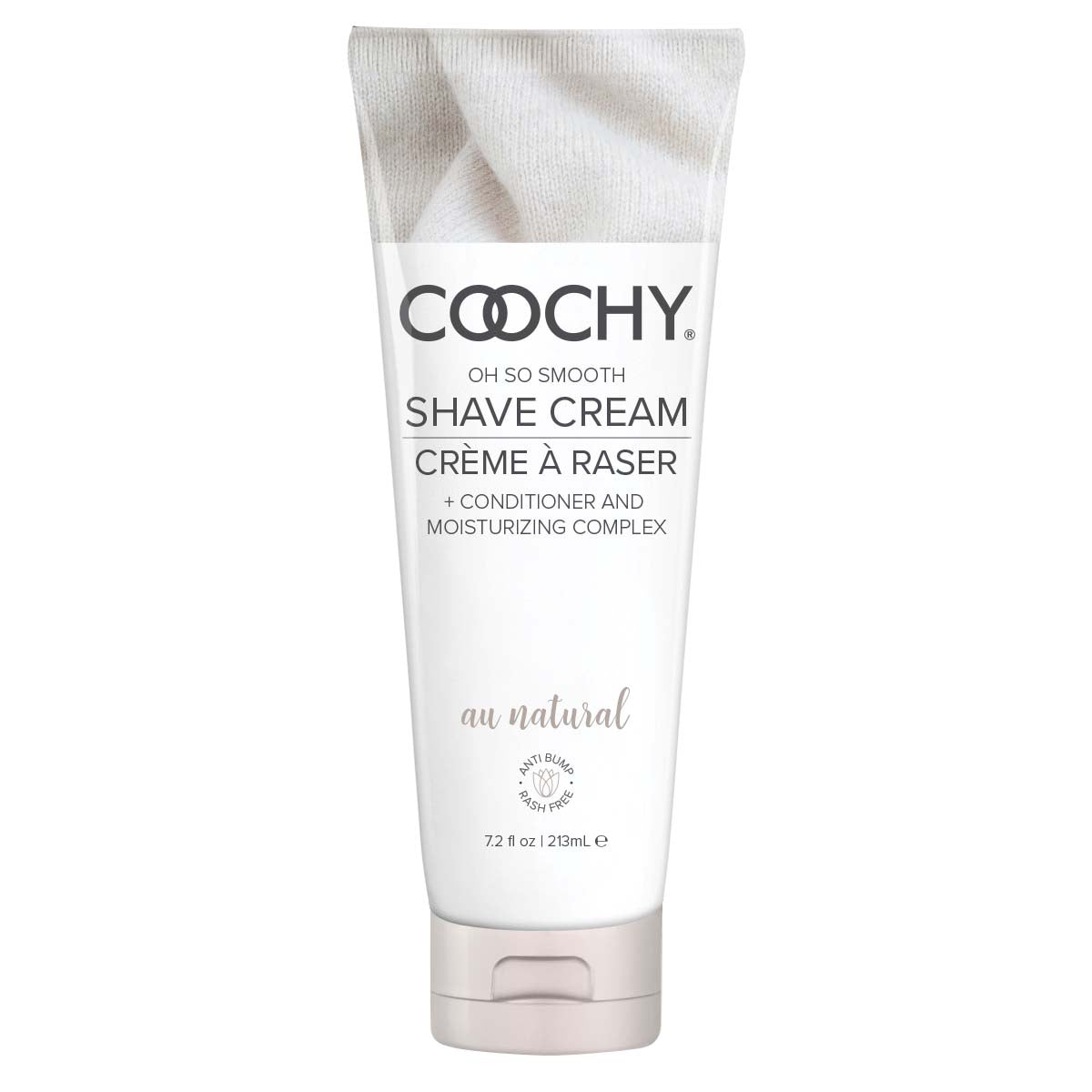 Coochy Shave Cream - Au Natural - 7.2 Oz