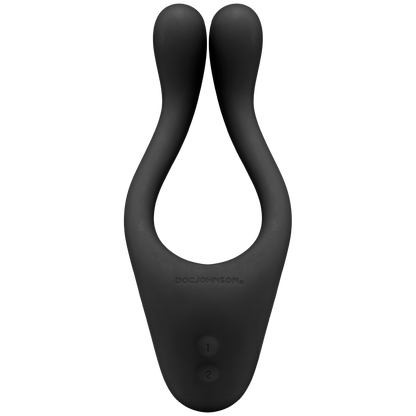 Tryst Multi Erogenous Zone Silicone Massager - Black