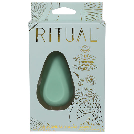 Ritual - Chi - Rechargeable Silicone Clit Vibe -  Mint