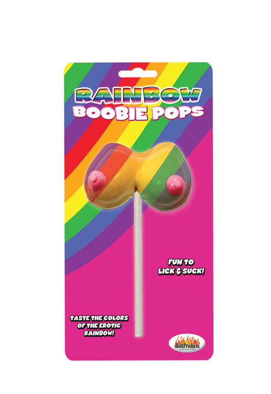 Rainbow Boobie Pops - 1.48 Oz.