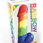 Rainbow Pecker Party Candle 7"