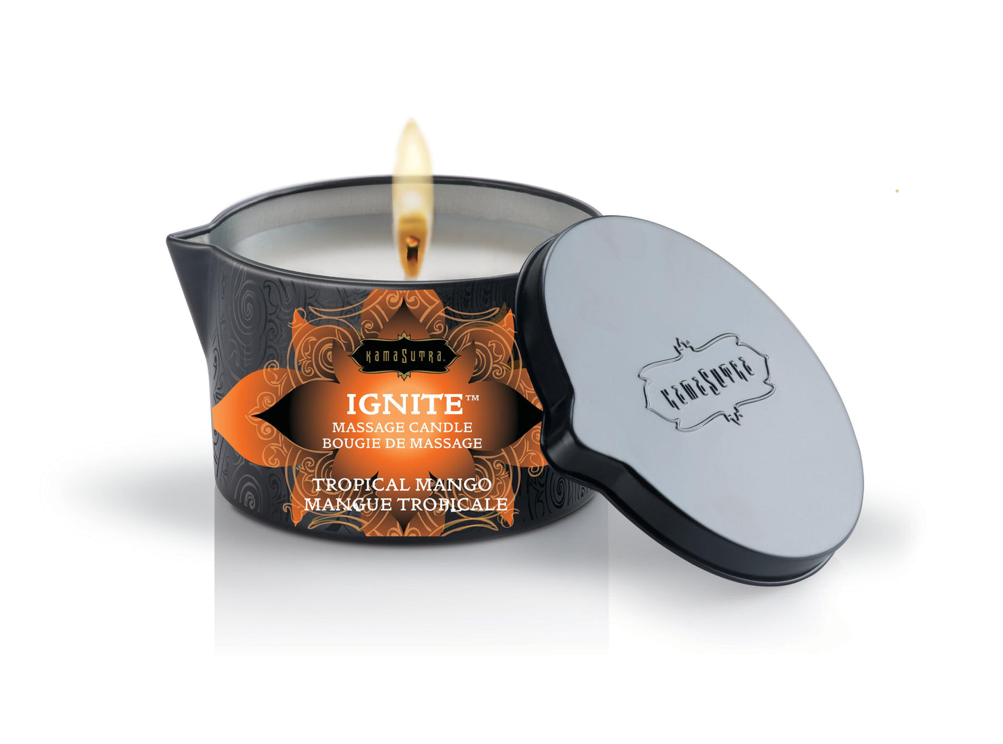 Ignite Tropical Mango Massage Candle - 6 Oz.