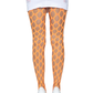Jumbo Pothole Net Tights - Neon Orange - One Size