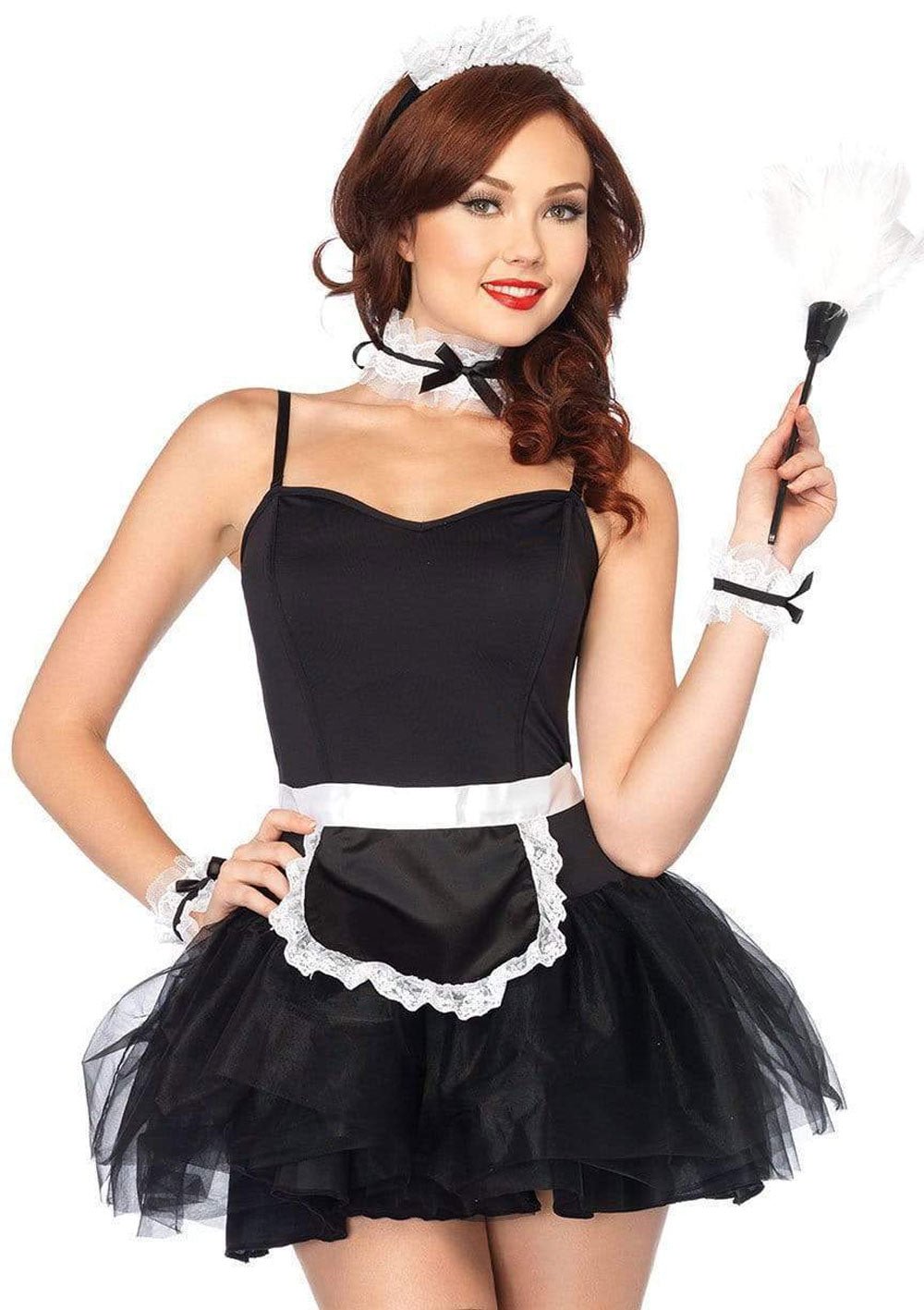 Lace French Maid Costume Kit