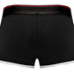 Retro Sport Panel Short - Small - Black- Red
