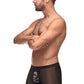 Private Screening Skull Pouch Short Black