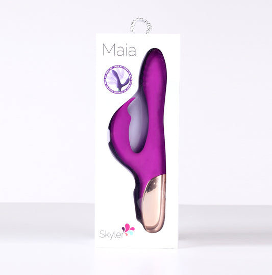 Skyler Silicone Bendable Rabbit - Purple