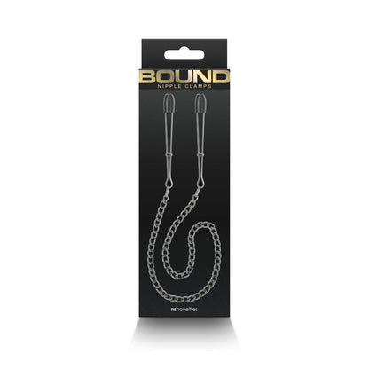 Bound - Nipple Clamps - Dc3 - Gunmetal