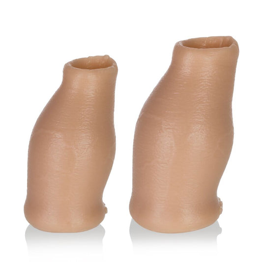 Hood Moreskin Silicone Faux Foreskin - Light Tone - Medium/large