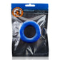 Cock T Comfort Cockring by Atomic Jock Silicone Smoosh - Blueballs